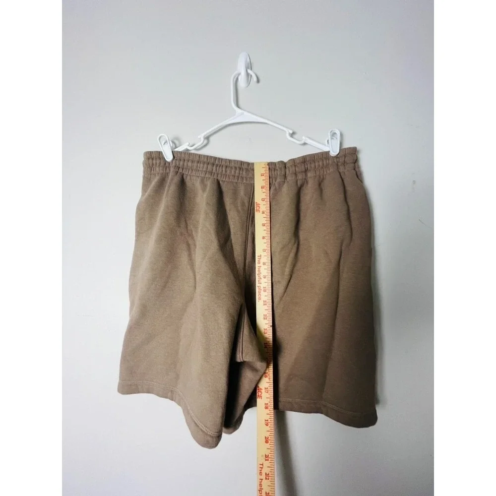 DBG Menswear‎ Shorts Casual Drawstring Brown Lounge Gym Activewear